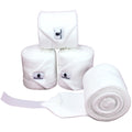 Classic Equine Polo Leg Wraps, Set of 4 — White