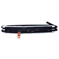 Hilason Western Nylon Training Surcingle with Fleece — Black