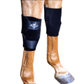 Professional's Choice Protective Knee Boots, Pair — Black