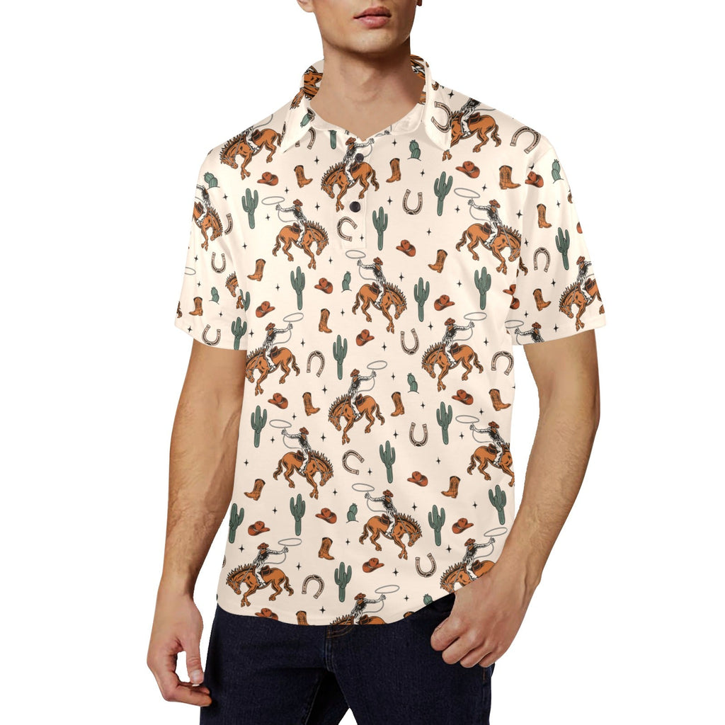 Baha Ranch Rodeo Cowboy Western Polo Style Shirt by Baha Ranch Western Wear - product image 2