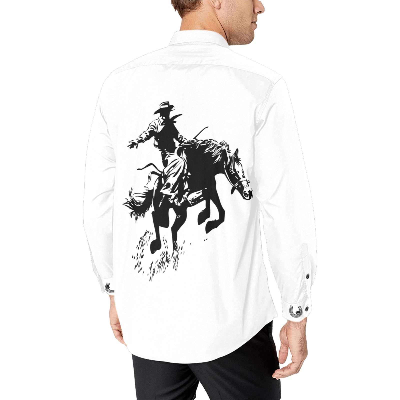 Baha Ranch Rodeo Cowboy Unisex Western Button Up Shirt by Baha Ranch Western Wear - product image 4