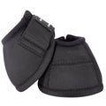 Black Classic Equine No Horse Turn Bell Boots Pair