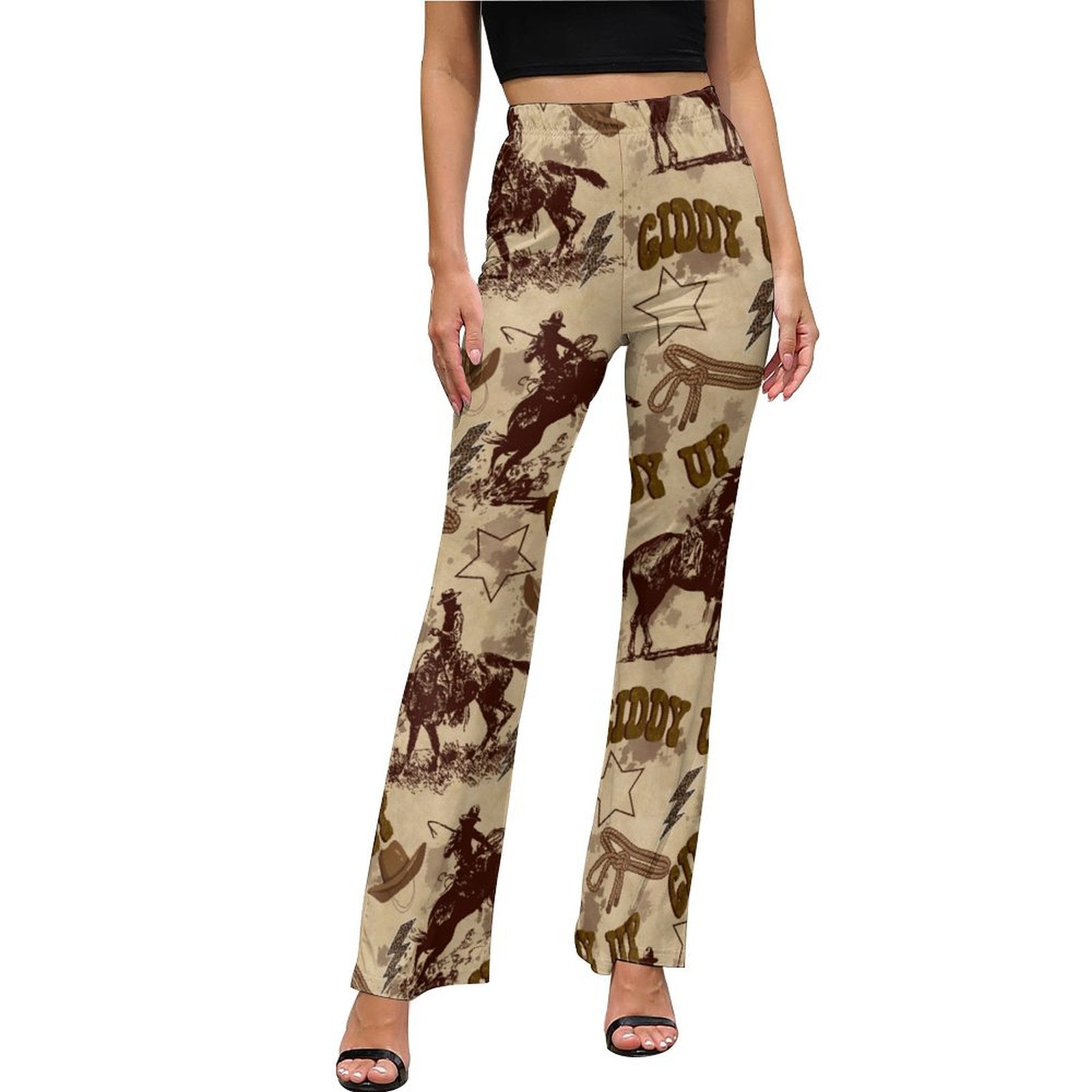 Baha Ranch Cowboy Ranch Flare Pants by Baha Ranch Western Wear - product image 4