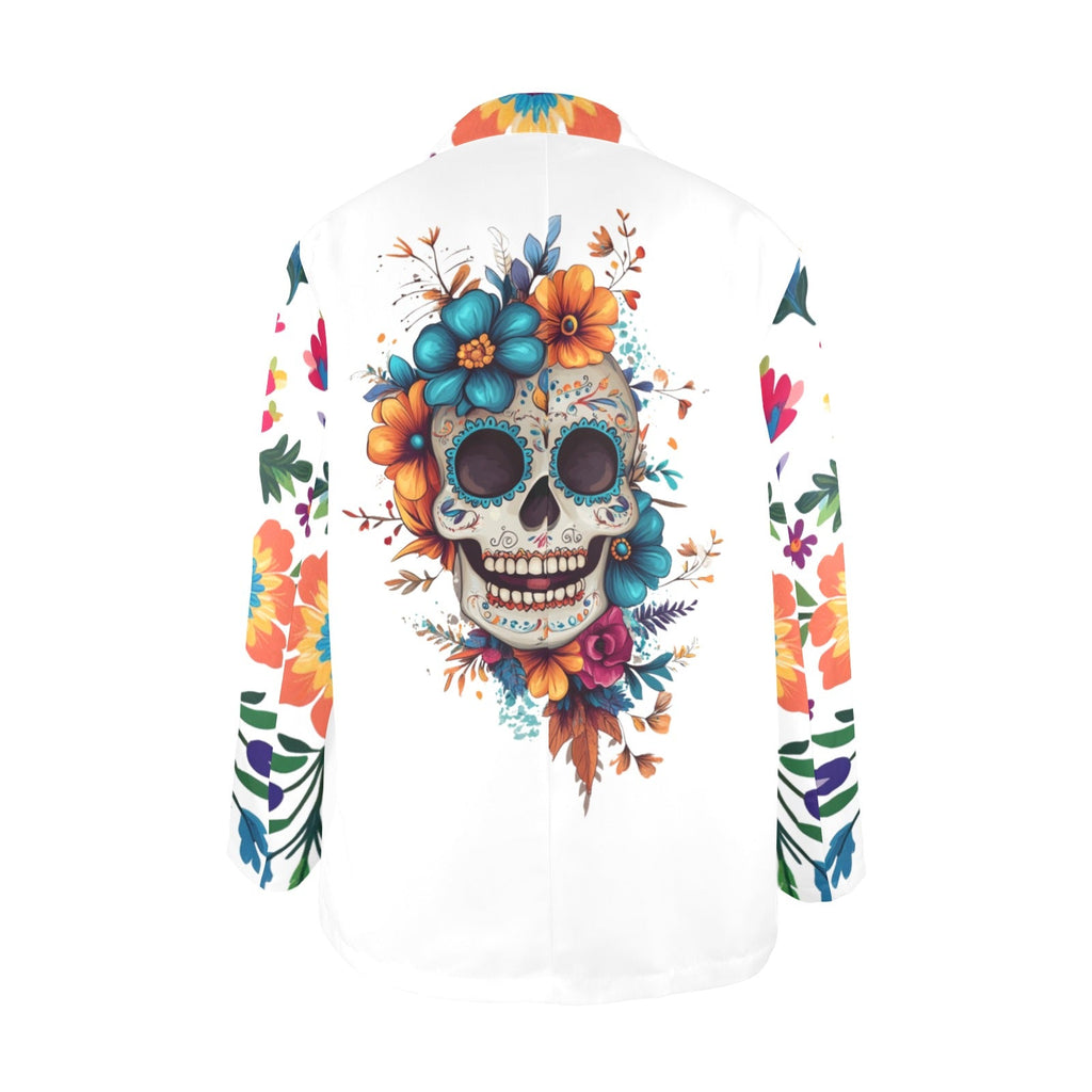 Colores de Mexico Sugar Skull Floral Blazer by Baha Ranch Western Wear - product image 6