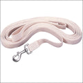 Weaver 1 Inch X 30 Feet Off White Horse Tack Flat Cotton Lunge Line With Snap