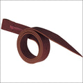 Weaver Latigo With Holes Burgundy Leather Hosre Cinch Straps 1-1/2 Inch X 72 In