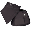 Black Classic Equine Neoprene Horse Bell Boots Shock Absorbing