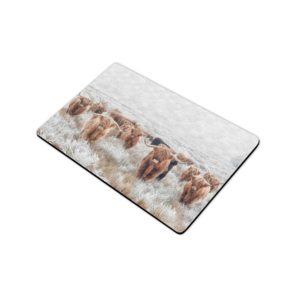 Highland Cow Herd Floor Mat Doormat 24" x 16" Made in America by Baha Ranch Western Wear - product image 3