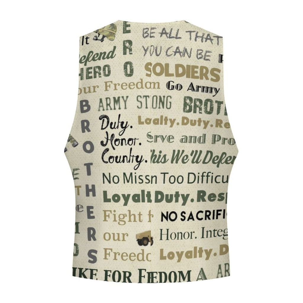 Baha Ranch Freedom Patriot Men's Western Vest by Baha Ranch Western Wear - product image 3