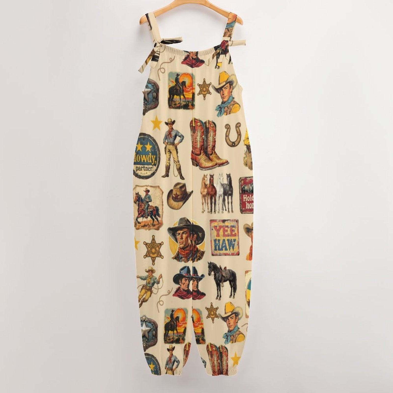 Baha Ranch Vintage Cowboy Overalls Jumpsuit by Baha Ranch Western Wear - product image 4