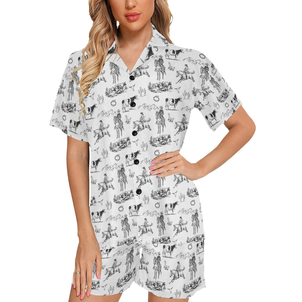 Baha Ranch Ranch Life Women's Western Pajama Set by Baha Ranch Western Wear