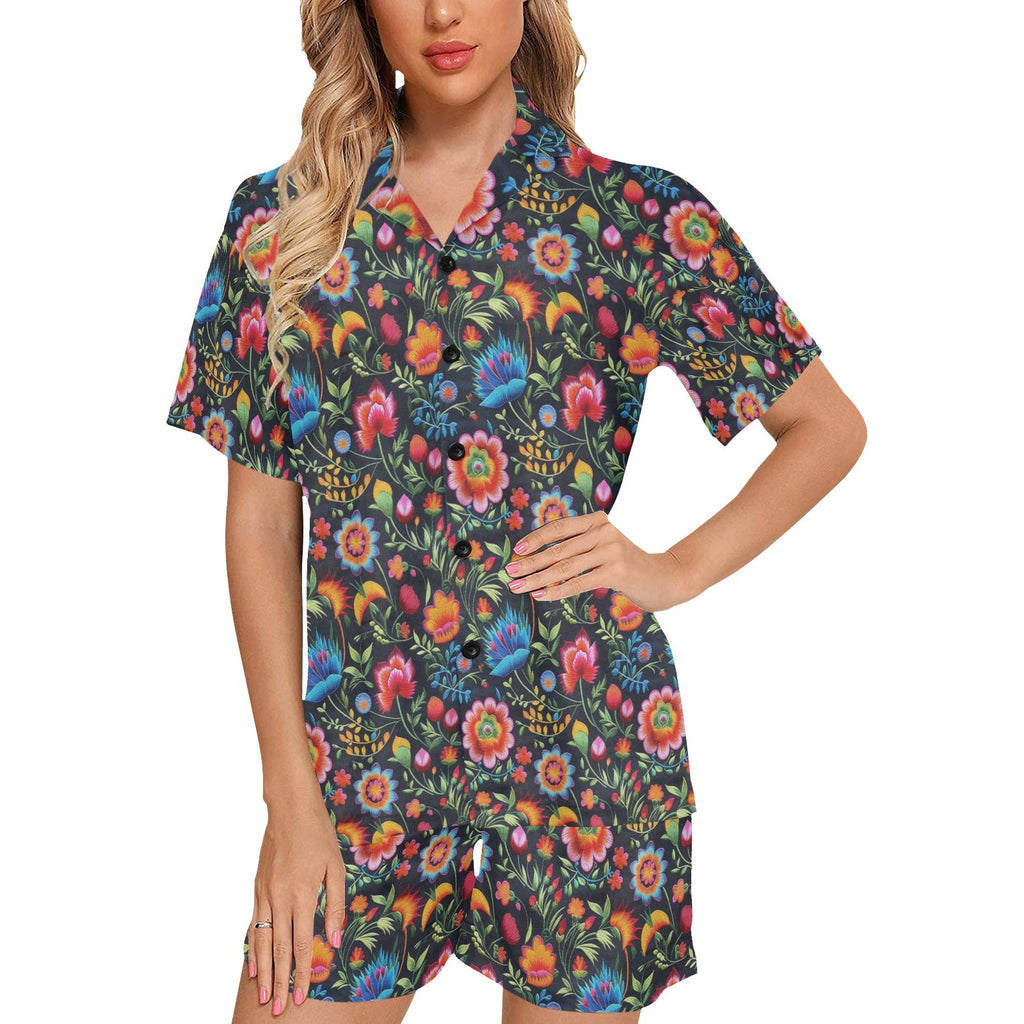 Baha Ranch Talavera Print Women's Western Pajama Set by Baha Ranch Western Wear