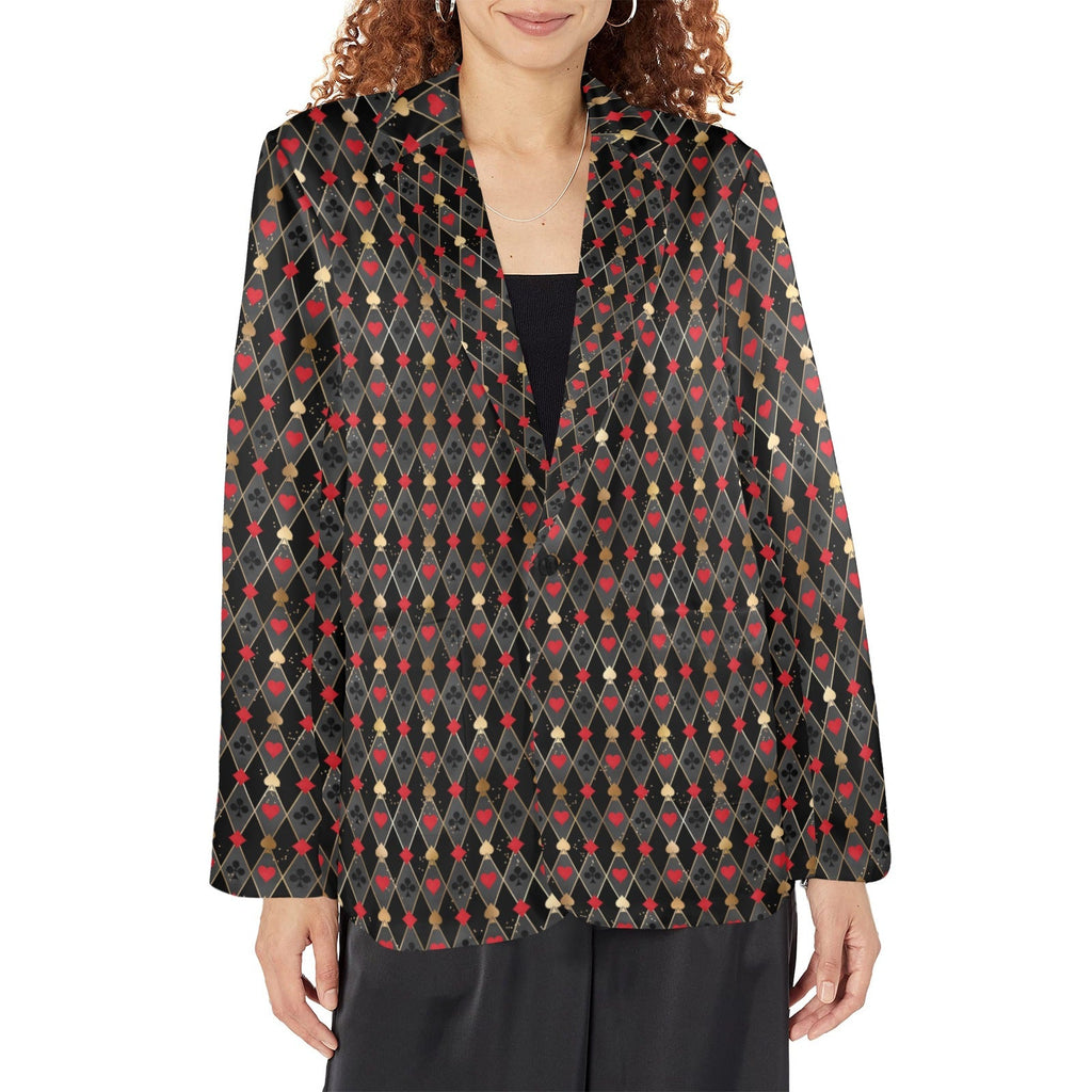 Baha Ranch Vegas King of Hearts Women's Western Blazer by Baha Ranch Western Wear
