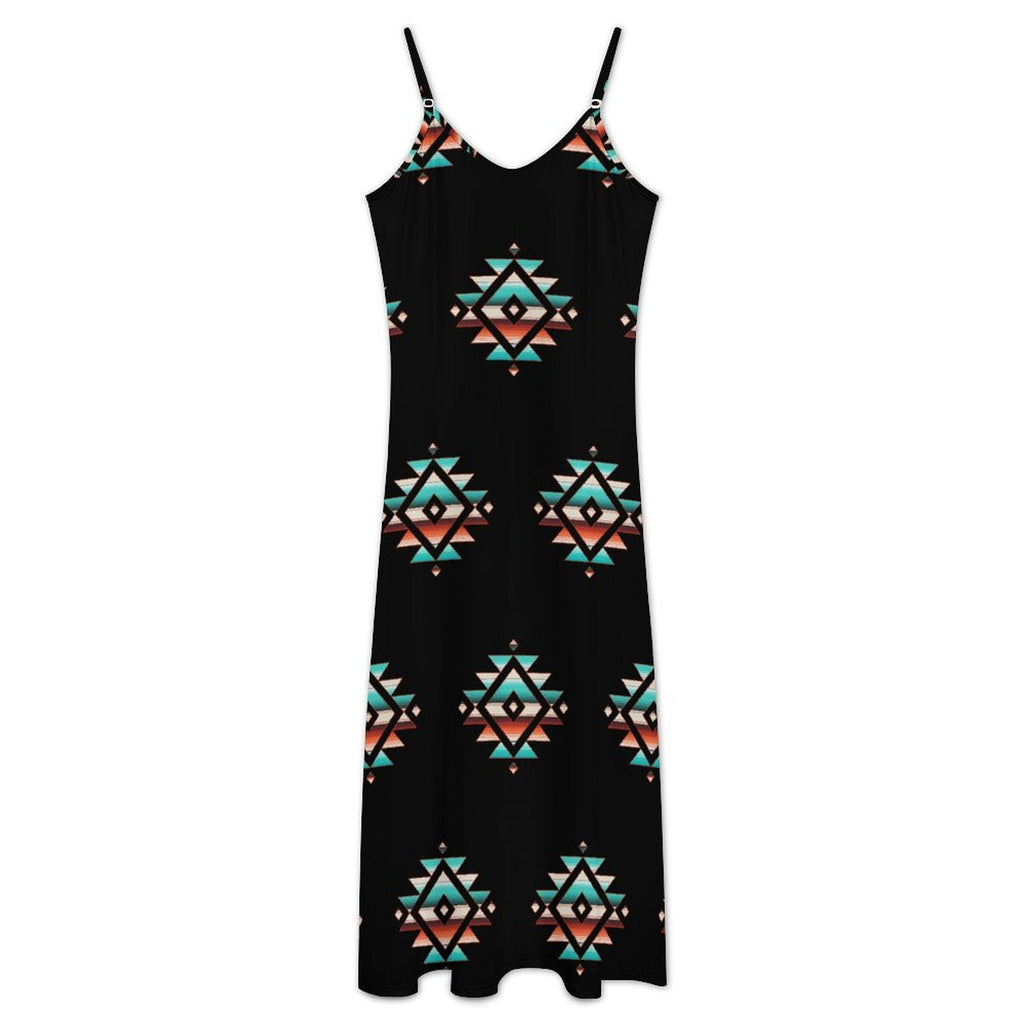 Baha Ranch Southwestern Aztec Western Maxi Dress by Baha Ranch Western Wear - product image 2