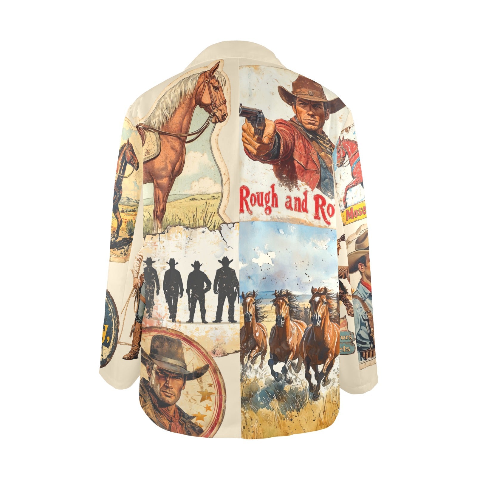 Baha Ranch Old West Cowboy Western Cowgirl Vintage Retro Women's Blazer by Baha Ranch Western Wear - product image 4