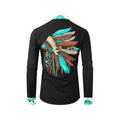 Baha Ranch Indian Headdress Unisex Western Button UP Shirt by Baha Ranch Western Wear