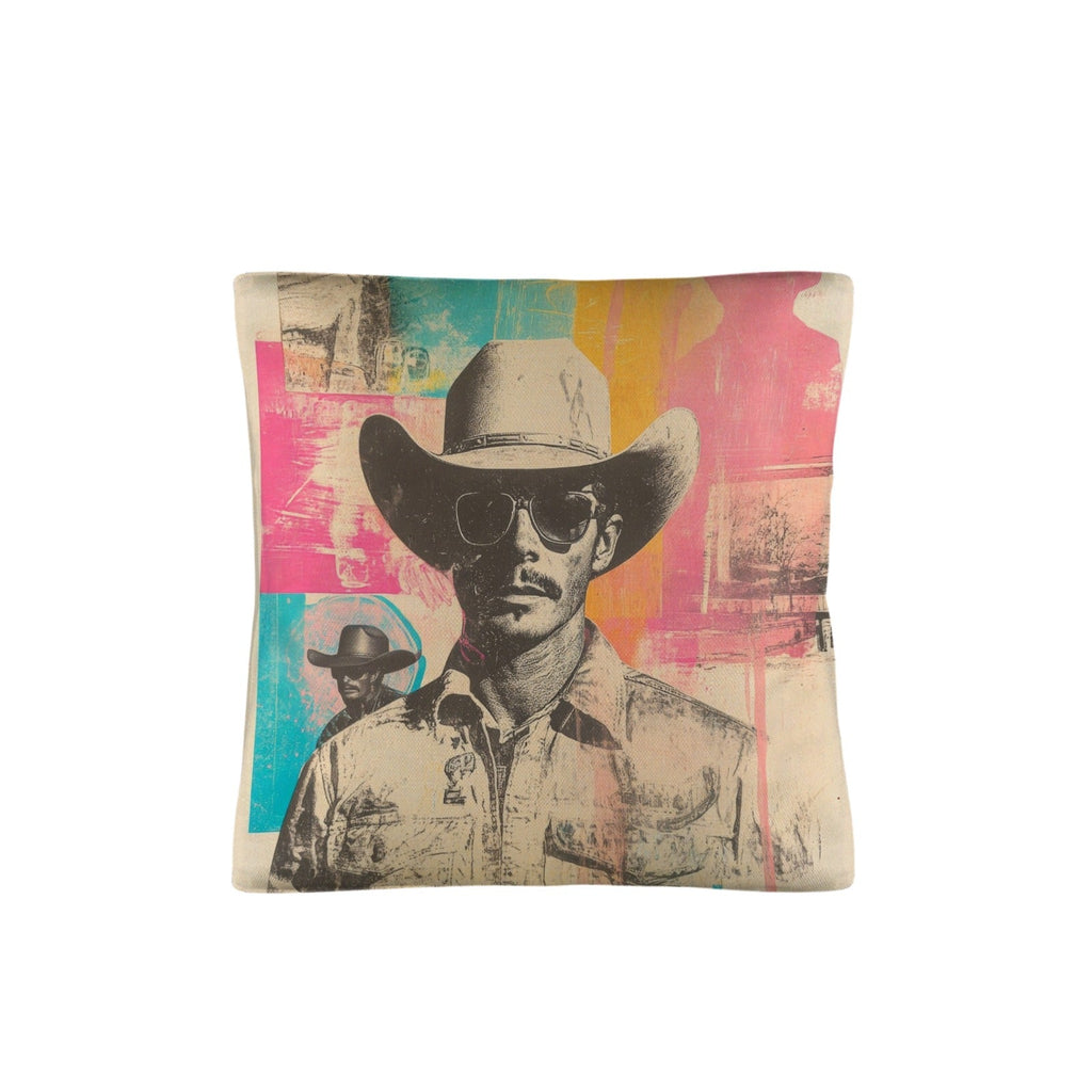 Baha Ranch Retro Pop Western Hey Cowboy Pillow Case Made in America by Baha Ranch Western Wear - product image 2
