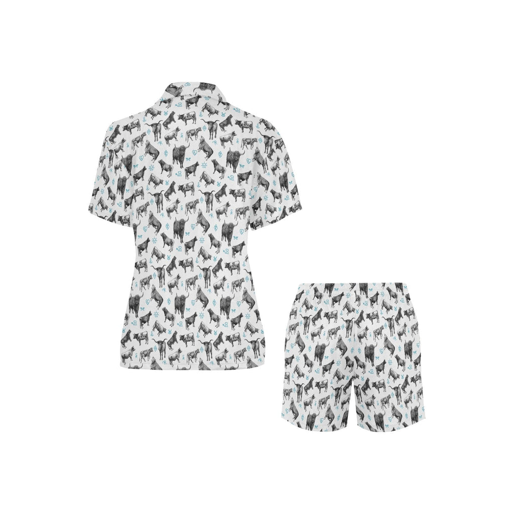 Baha Ranch Cattle and Brands Women's Western Pajama Set by Baha Ranch Western Wear - product image 3