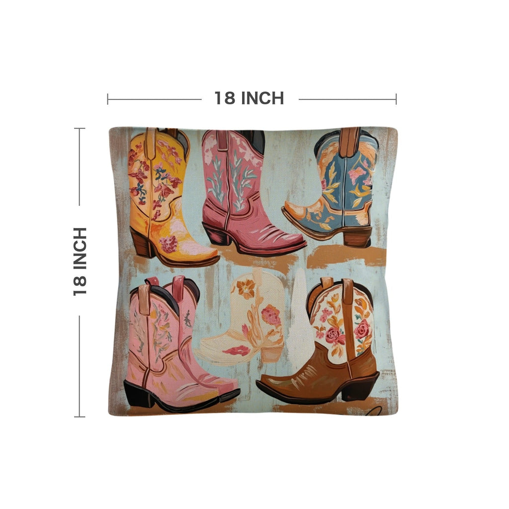 Baha Ranch Danilo Boots Pillow Case Custom Pillow Case Made in America by Baha Ranch Western Wear - product image 3