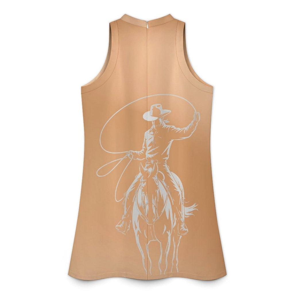 Baha Ranch Ride it Like You Stole It Sleeveless Mini Dress by Baha Ranch Western Wear - product image 2