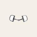 4" Hilason Western Mini Dee Copper Horse Mouth Snaffle Bit 3" Ring