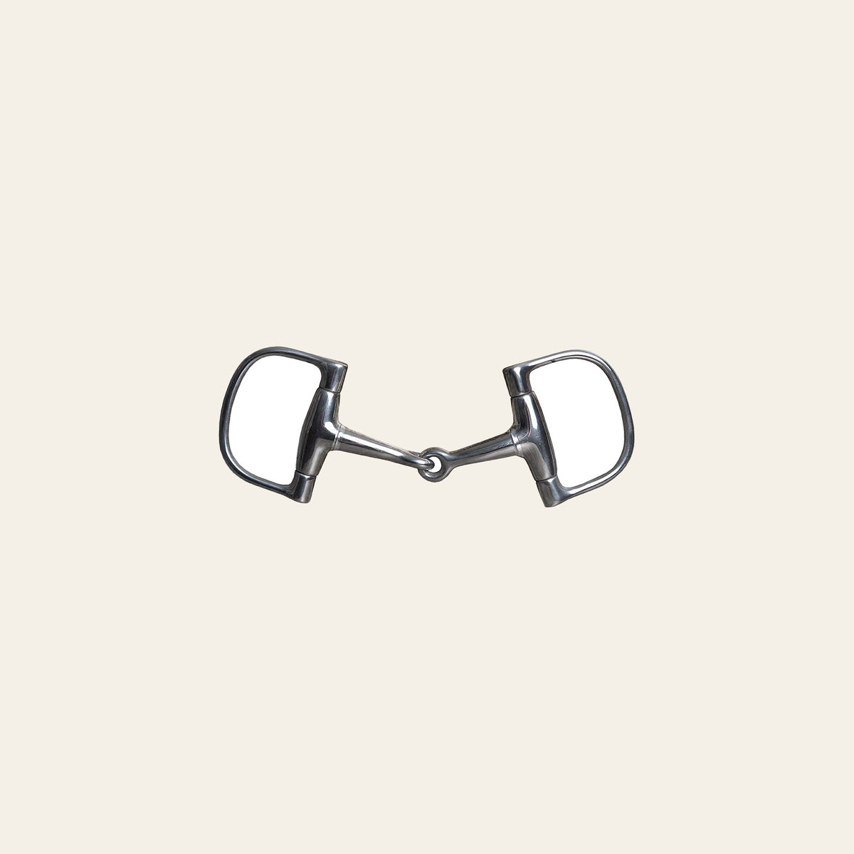 4" Hilason Western Mini Dee Copper Horse Mouth Snaffle Bit 3" Ring