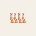 4 Pack Cashel Fly Warmblood Horse Leg Guard Cool Mesh Boots Orange