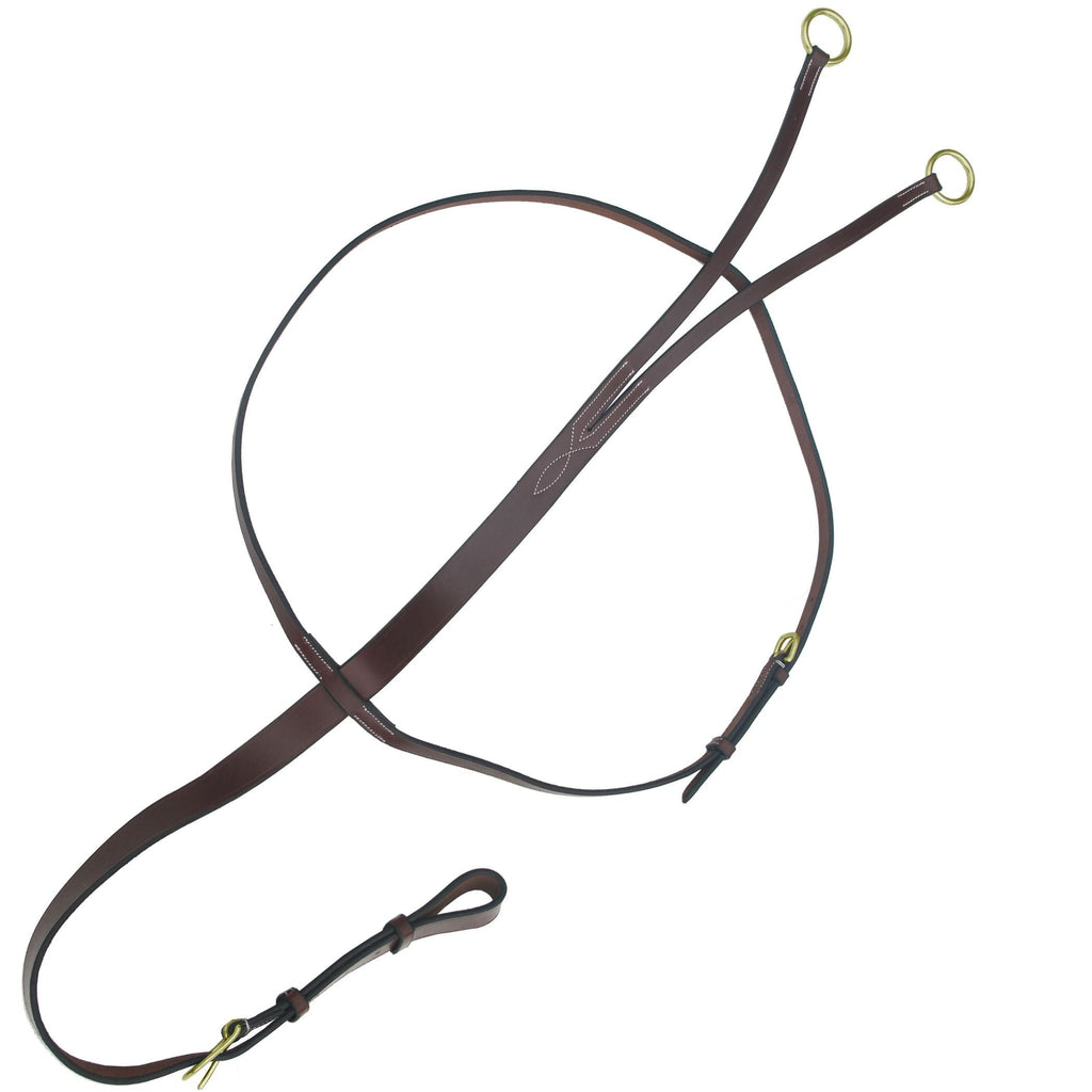 ExionPro Flat Leather Running Martingale by Bridles & Reins - alternate view 4