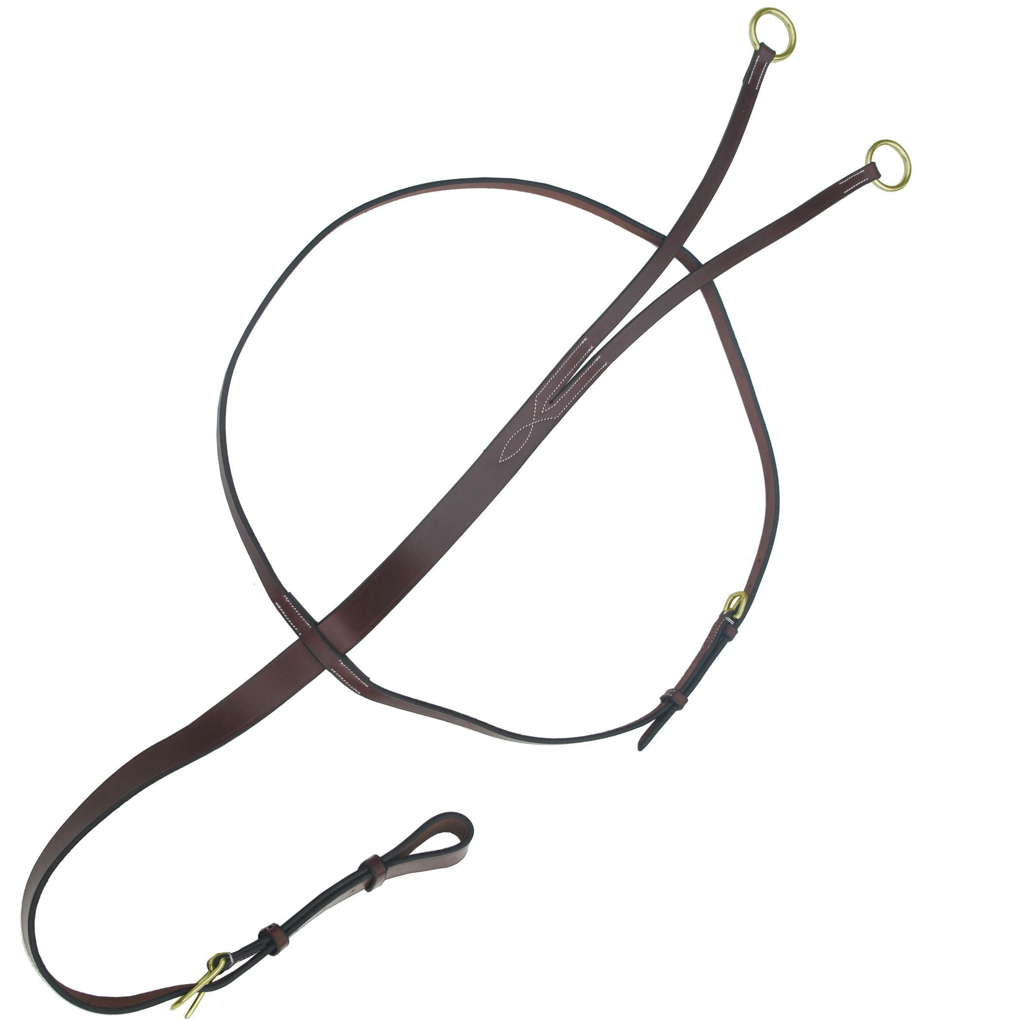 ExionPro Flat Leather Running Martingale by Bridles & Reins - alternate view 4