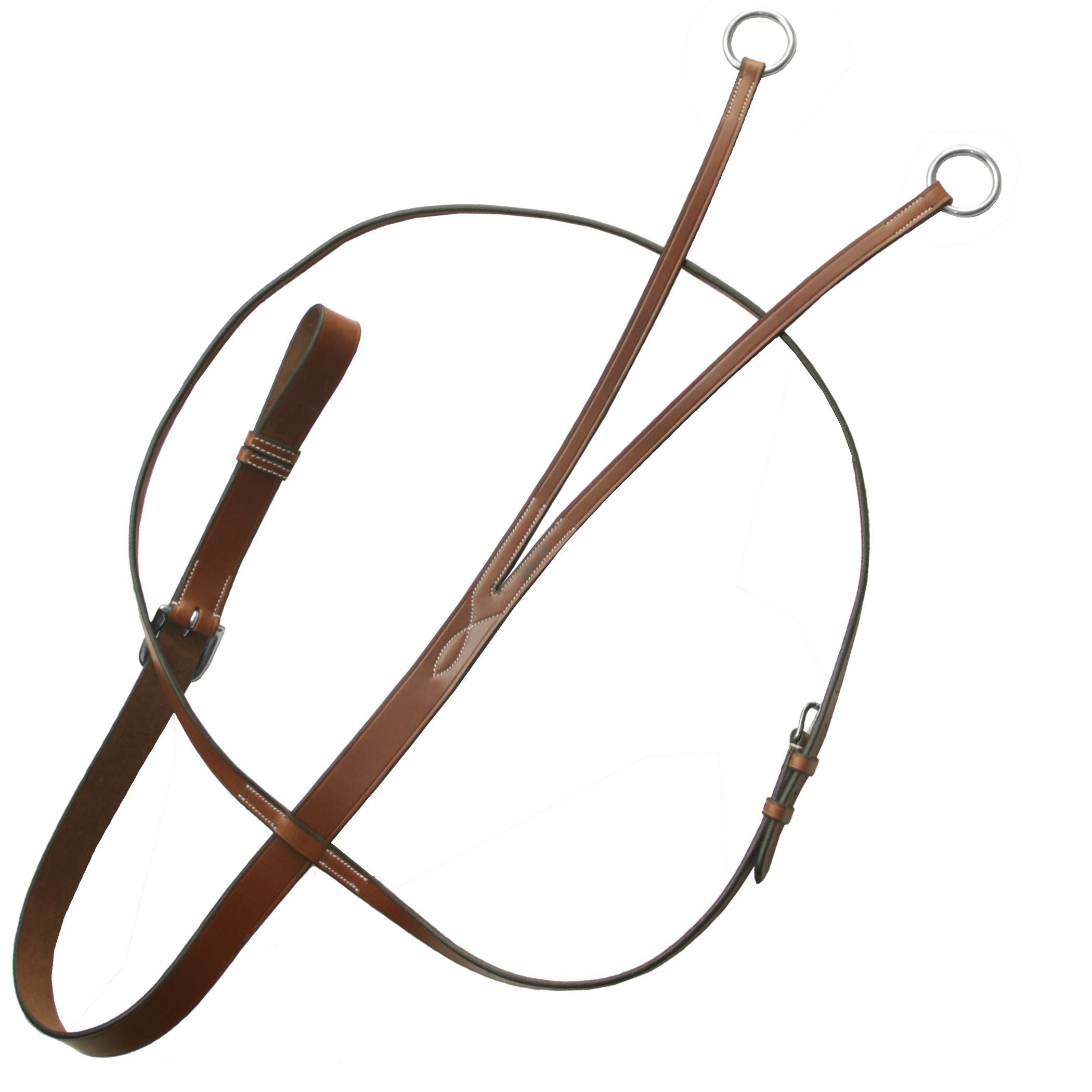 ExionPro Flat Leather Running Martingale by Bridles & Reins - alternate view 3