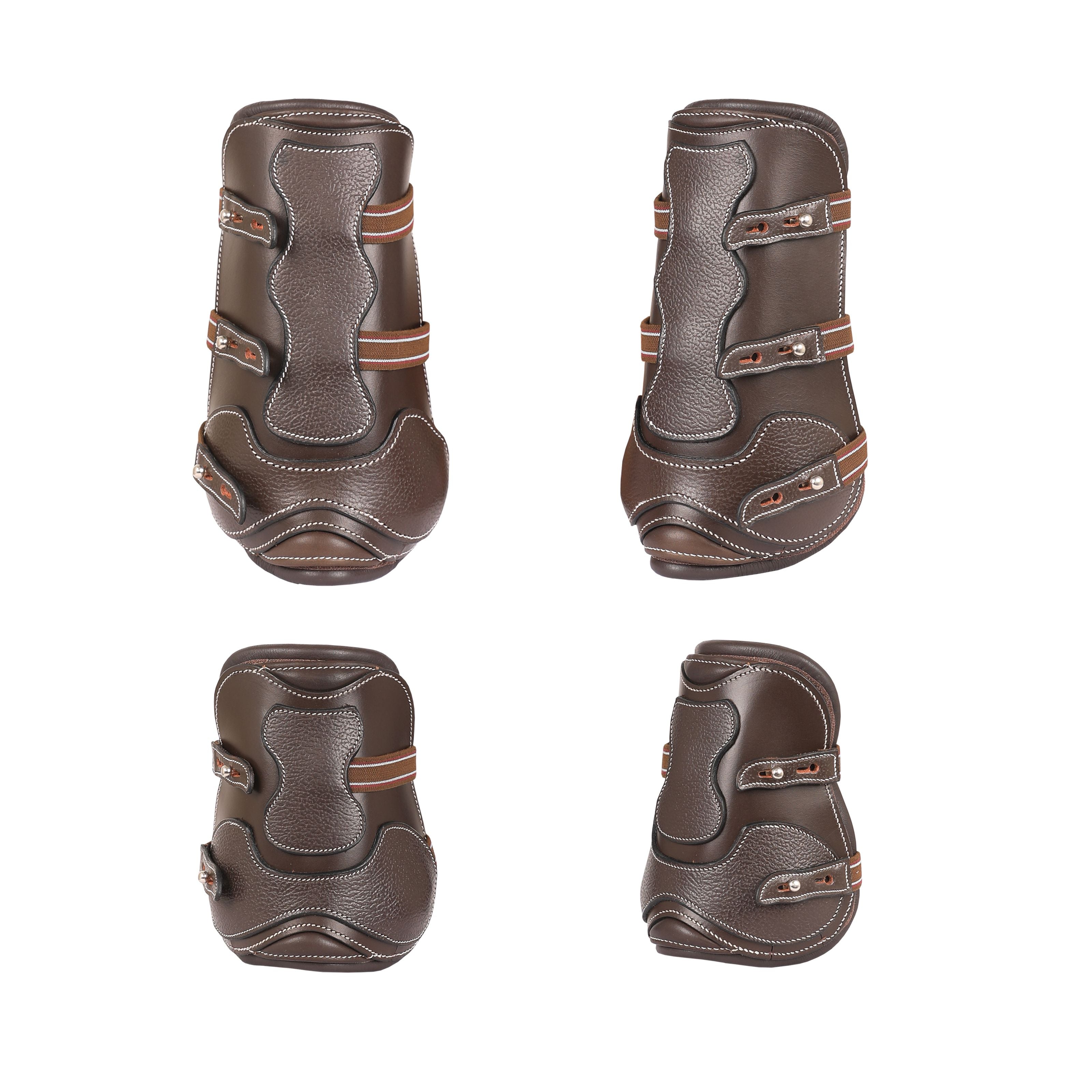 ExionPro Leather Horse Tendon Show Jump Boots - 401 by Bridles & Reins