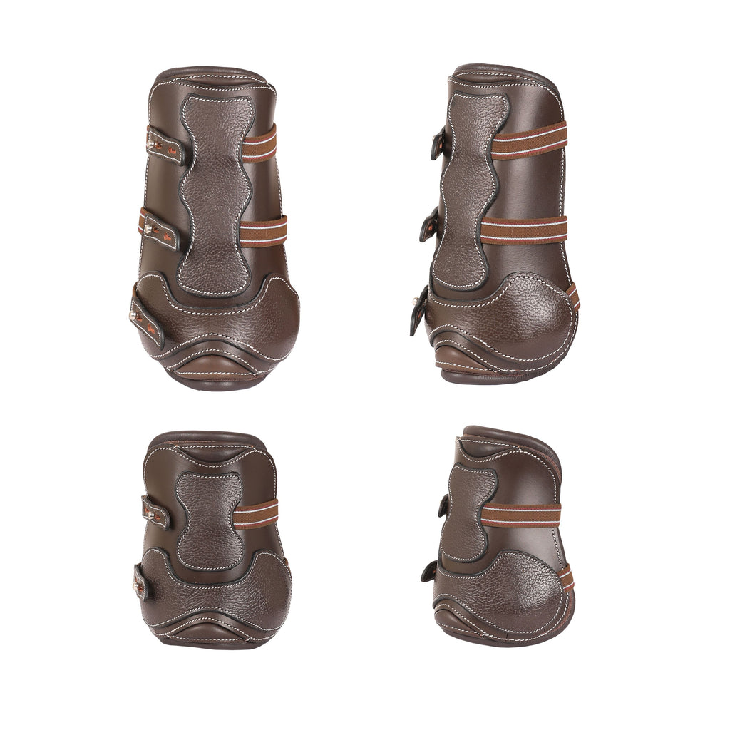 ExionPro Leather Horse Tendon Show Jump Boots - 401 by Bridles & Reins - alternate view 7