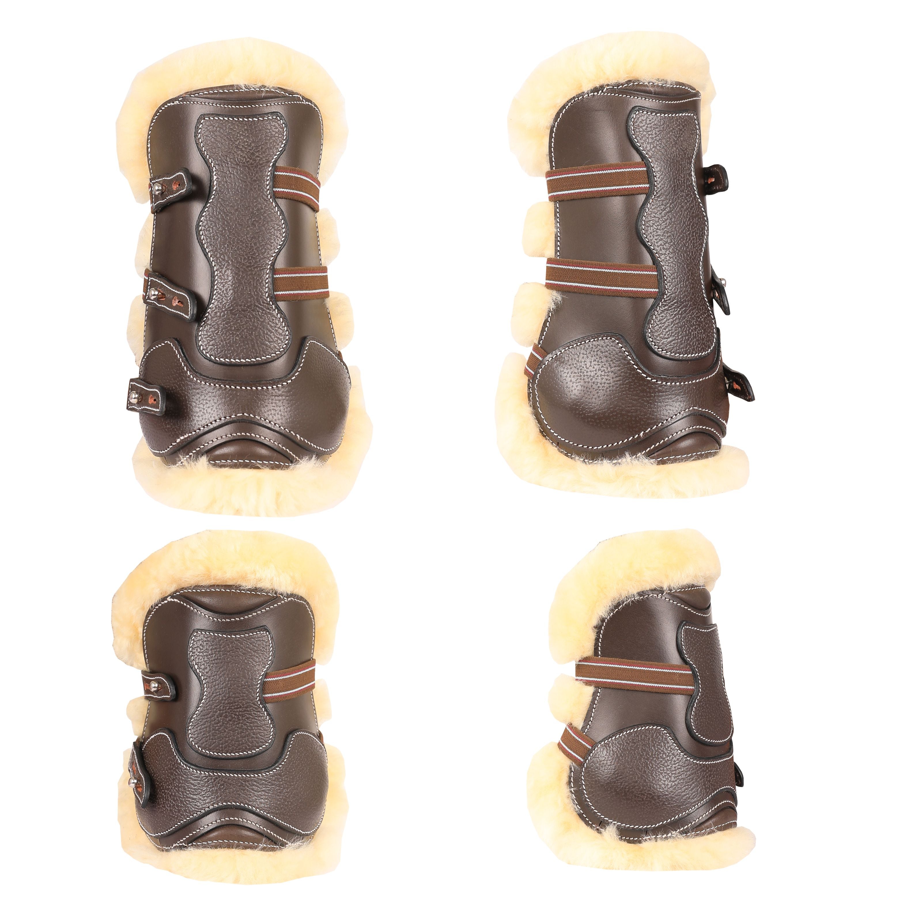 ExionPro Leather Horse Tendon Show Jump Boots - 401 by Bridles & Reins - alternate view 8