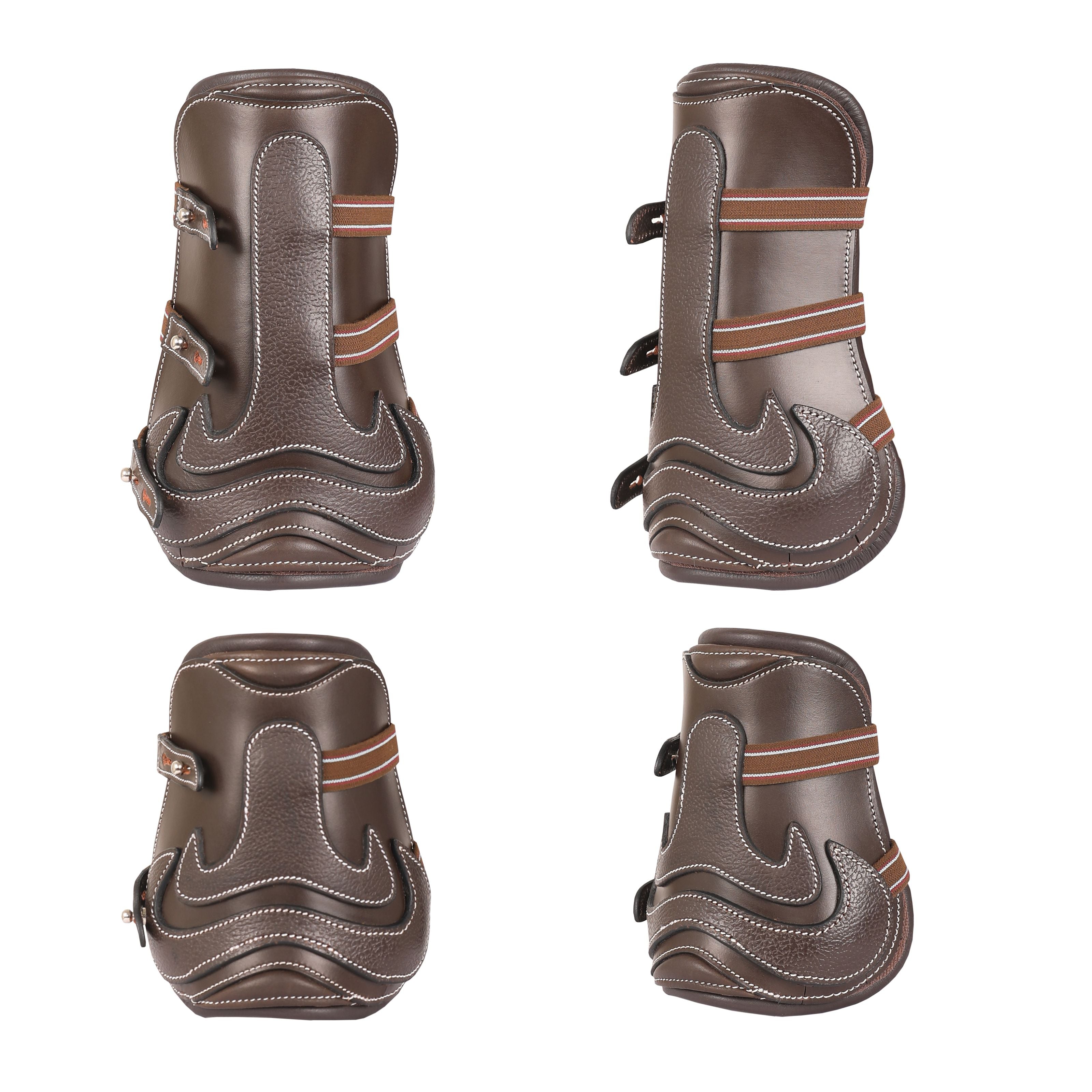 ExionPro Leather Horse Tendon Show Jump Boots - 402 by Bridles & Reins