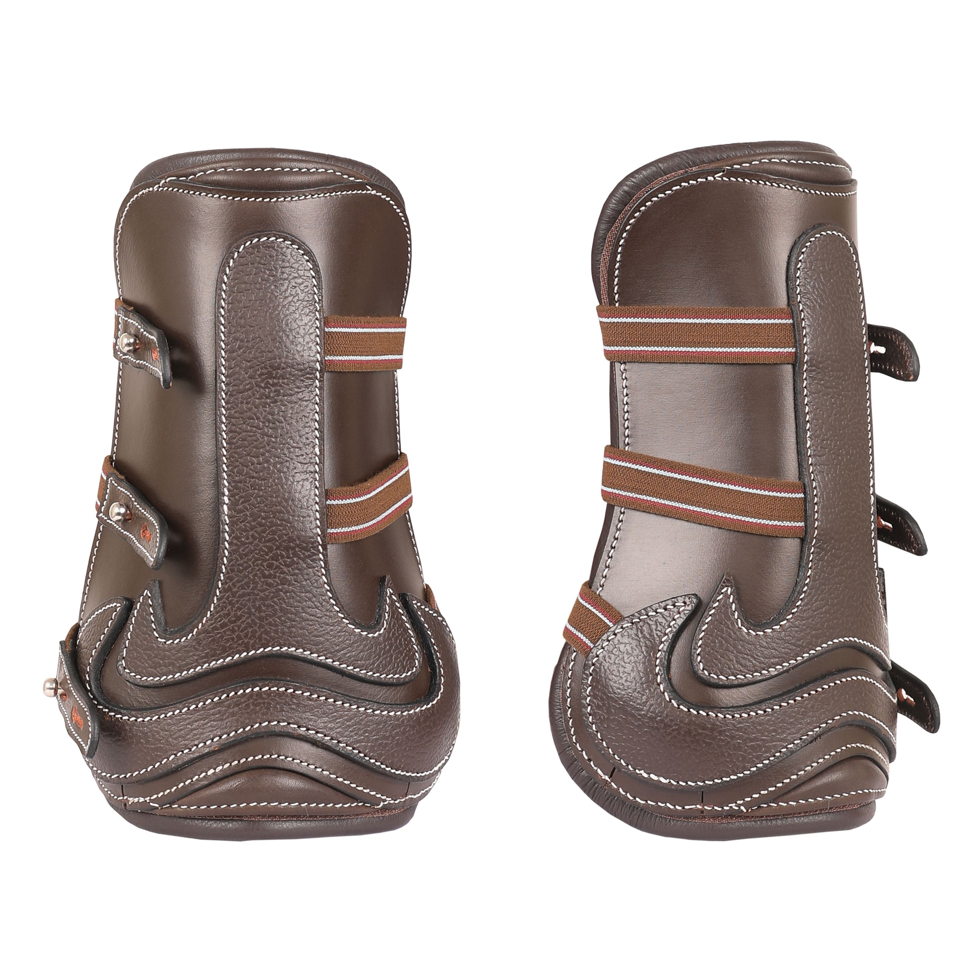 ExionPro Leather Horse Tendon Show Jump Boots - 402 by Bridles & Reins - alternate view 3