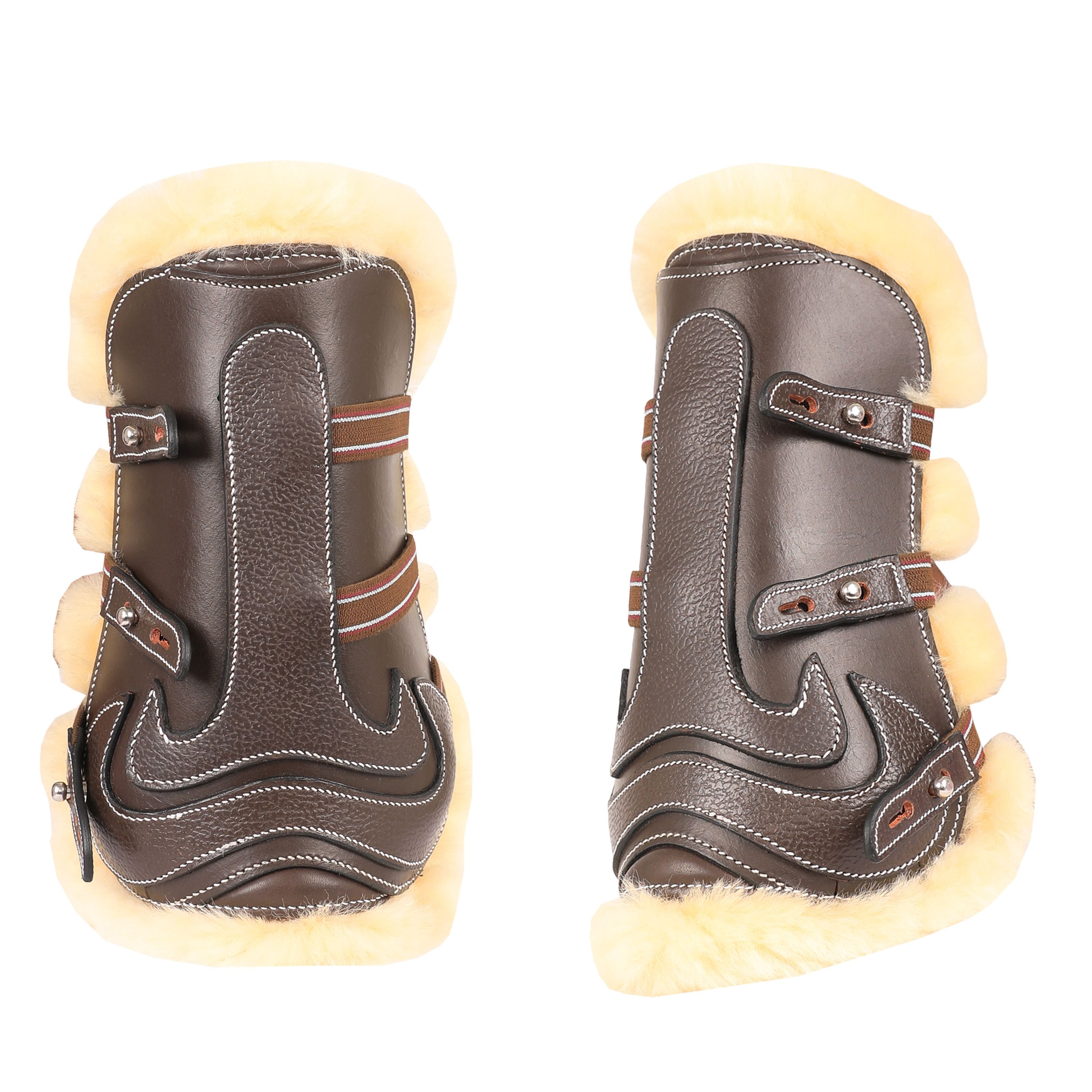 ExionPro Leather Horse Tendon Show Jump Boots - 402 by Bridles & Reins - alternate view 4