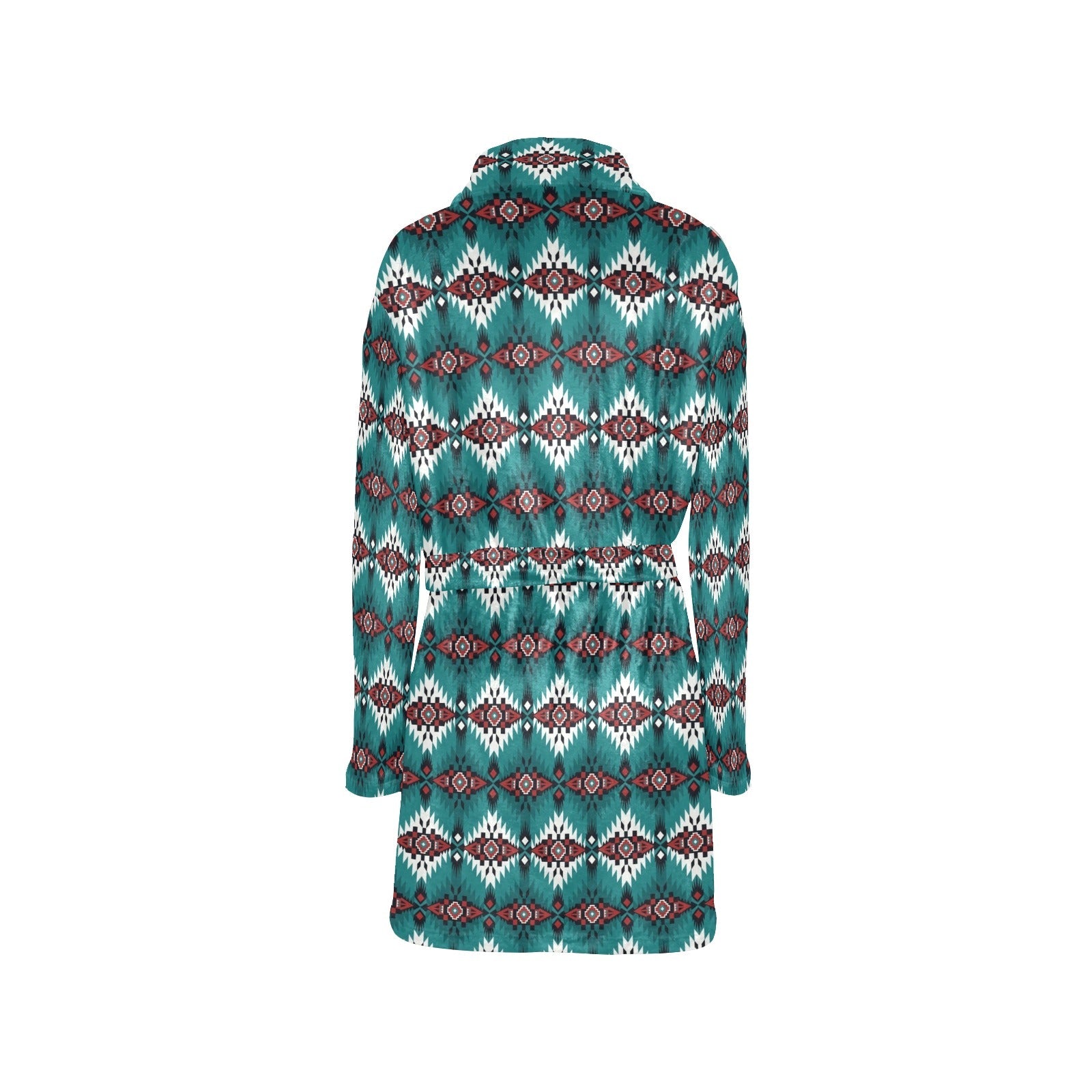 Baha Ranch Teal Aztec Women's Western Bath Robe by Baha Ranch Western Wear - product image 8