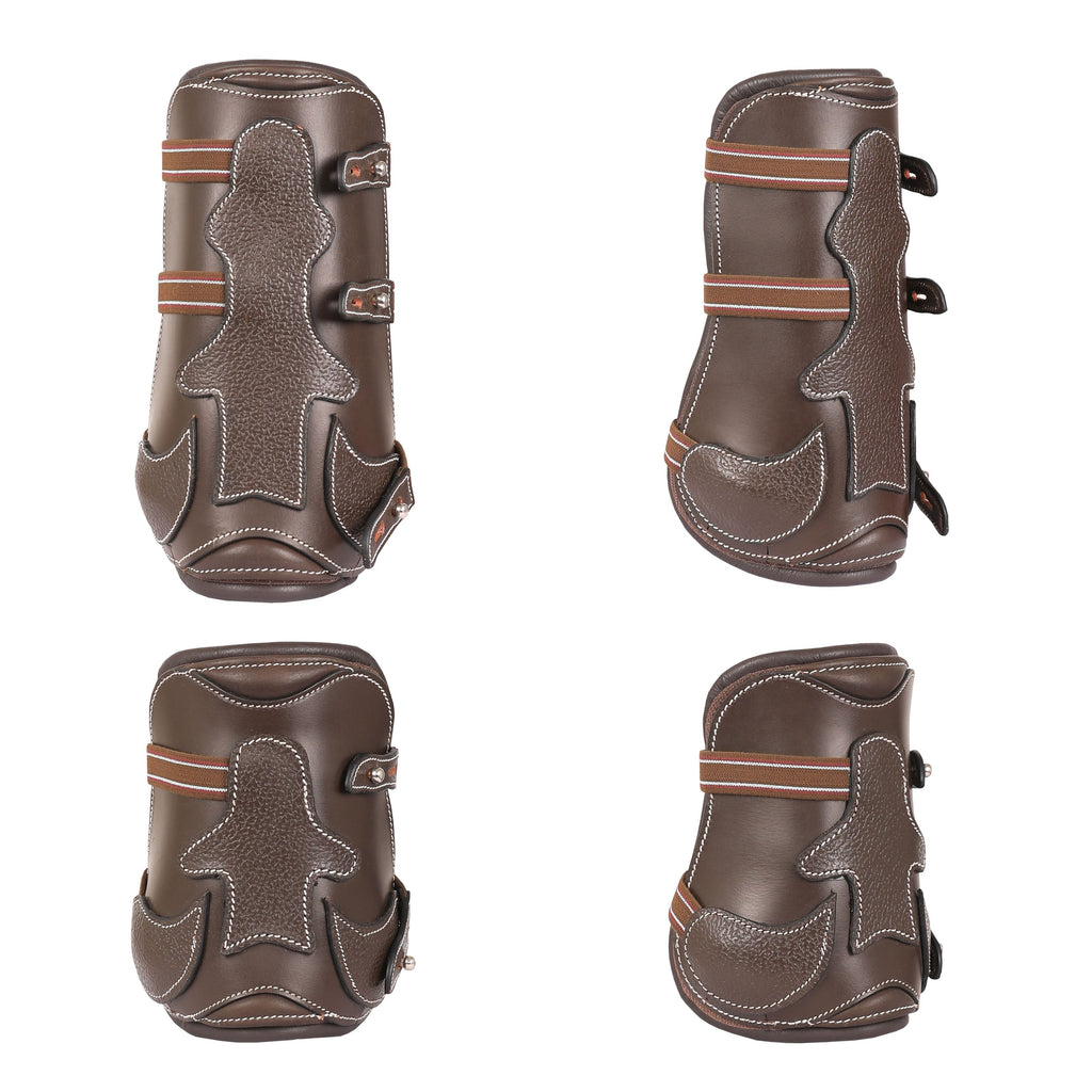 ExionPro Leather Horse Tendon Show Jump Boots - 403 by Bridles & Reins - alternate view 8
