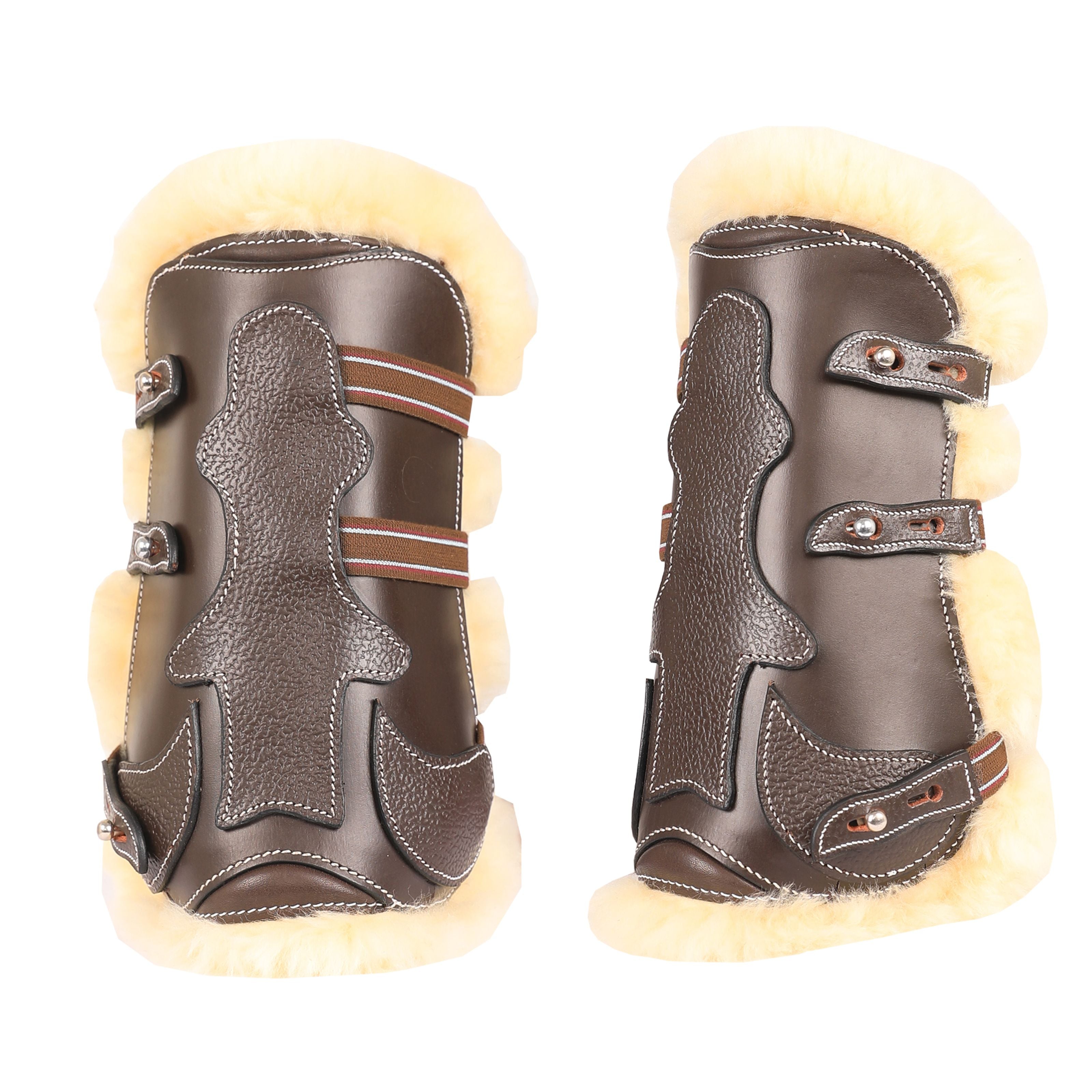 ExionPro Leather Horse Tendon Show Jump Boots - 403 by Bridles & Reins - alternate view 4