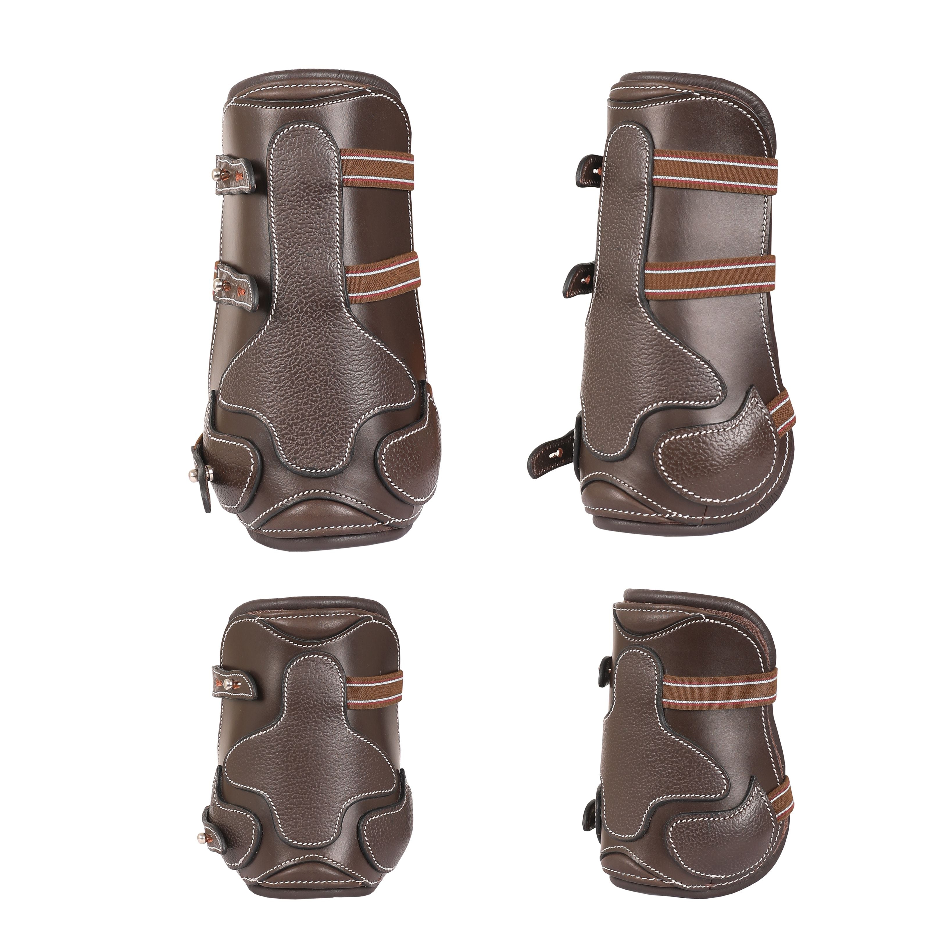 ExionPro Leather Horse Tendon Show Jump Boots - 404 by Bridles & Reins