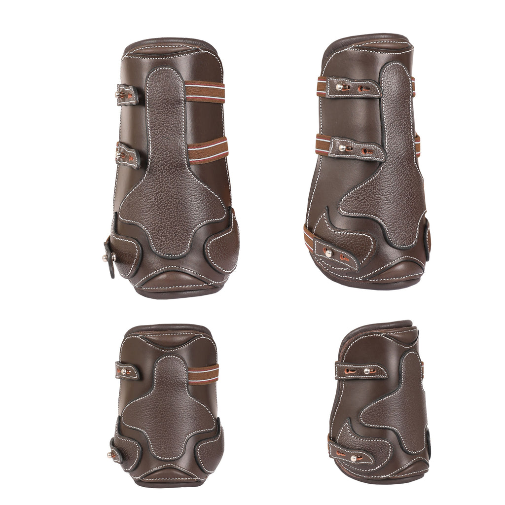 ExionPro Leather Horse Tendon Show Jump Boots - 404 by Bridles & Reins - alternate view 8