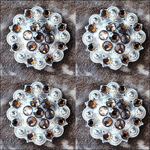 Brown Crystal Berry Headstall Saddle Bling Cowgirl Hilason