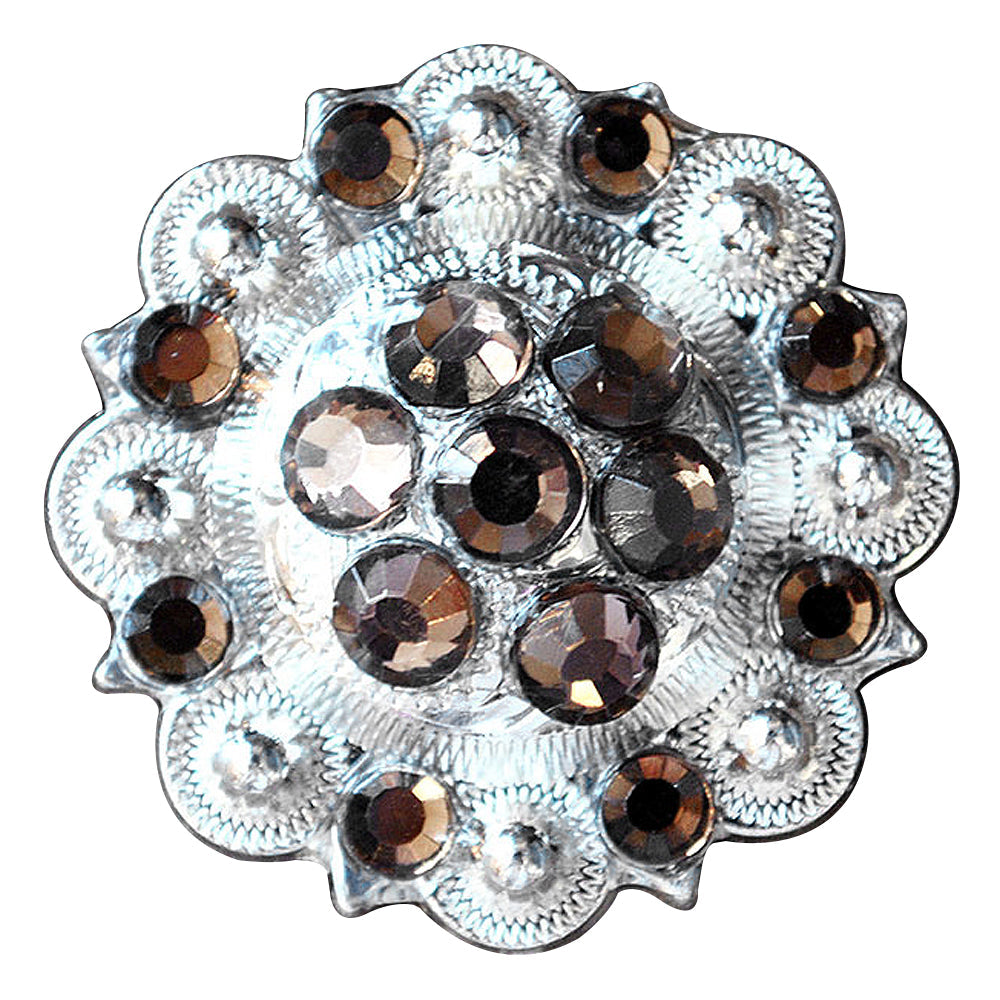 Brown Crystal Berry Headstall Saddle Bling Cowgirl Hilason