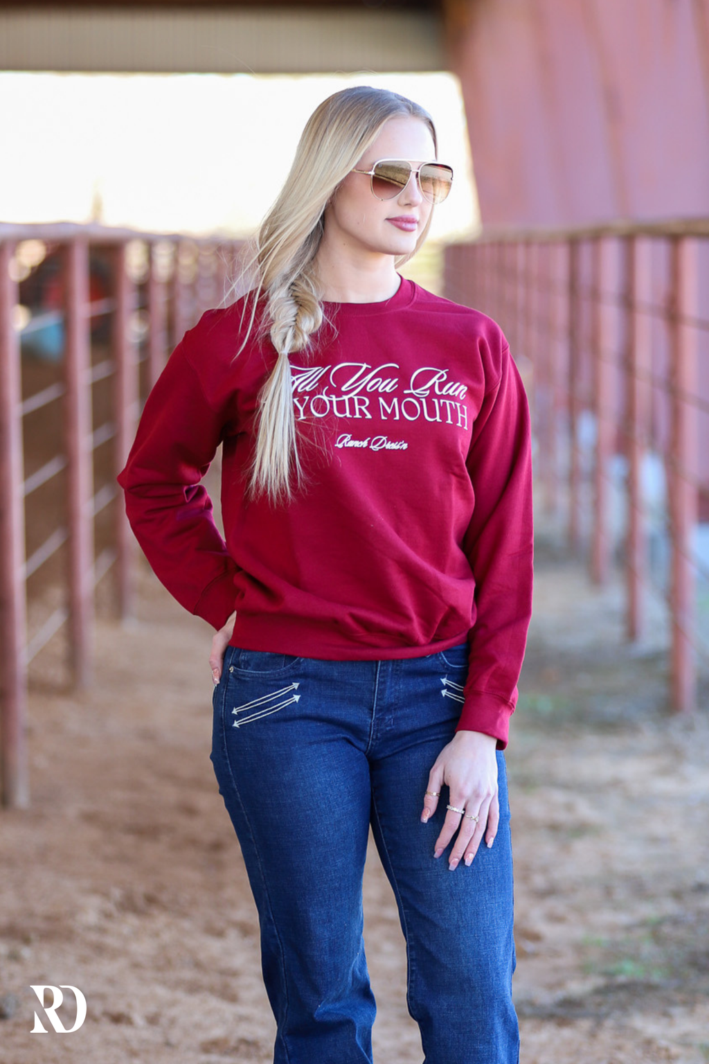 All You Run Is Your Mouth | Crewneck
