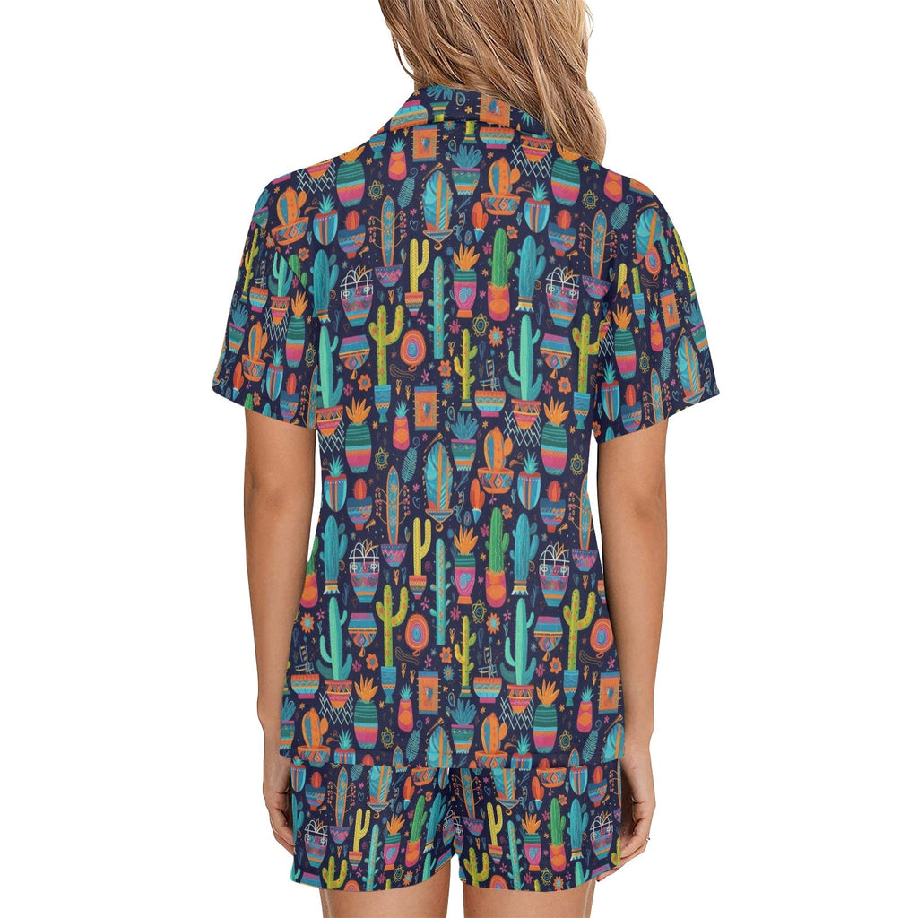 Baha Ranch Crazy Cactus Lady Women's Western Pajama Set by Baha Ranch Western Wear - product image 2