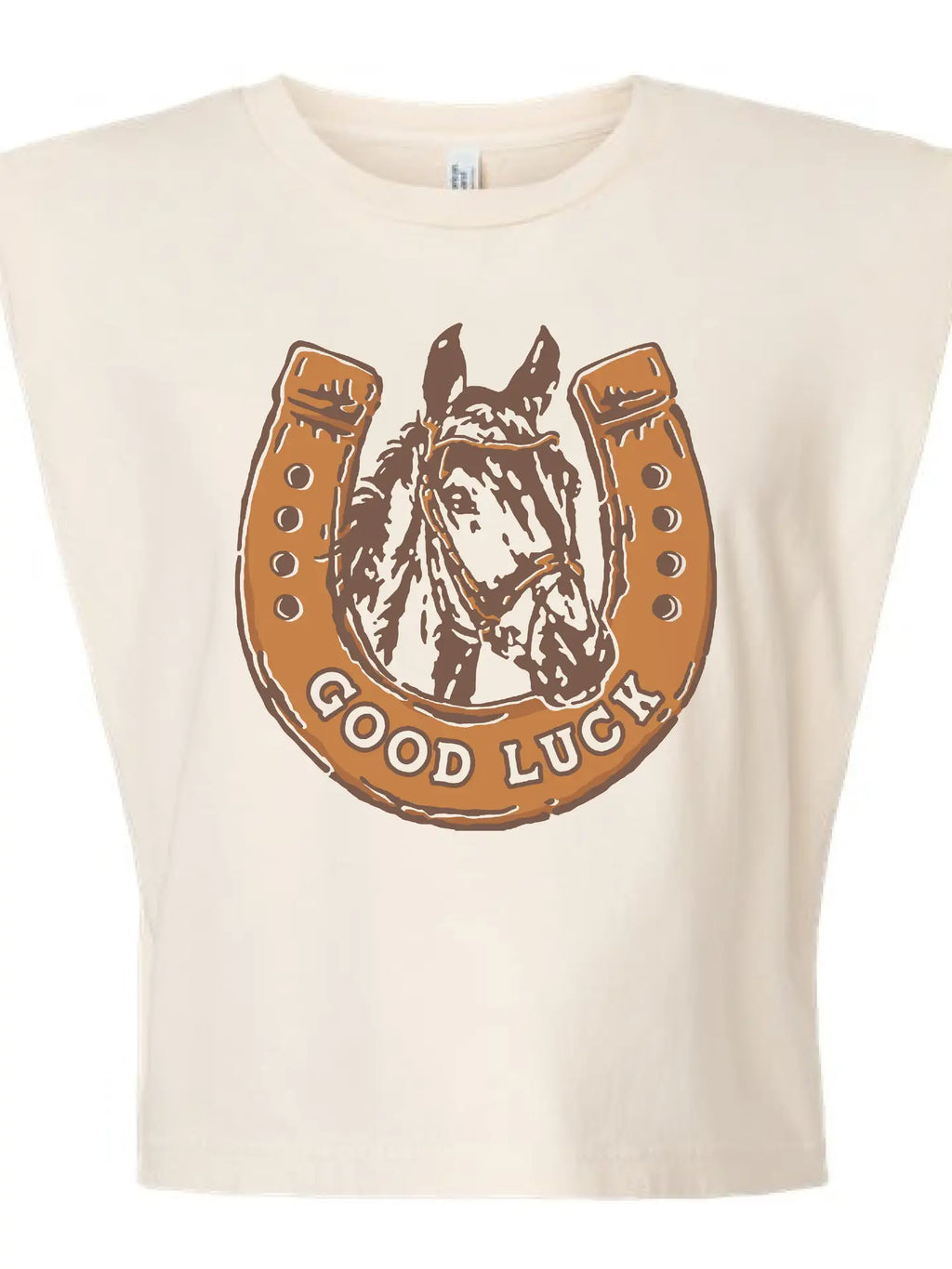 Good Luck Pony Muscle | Tee — view 4