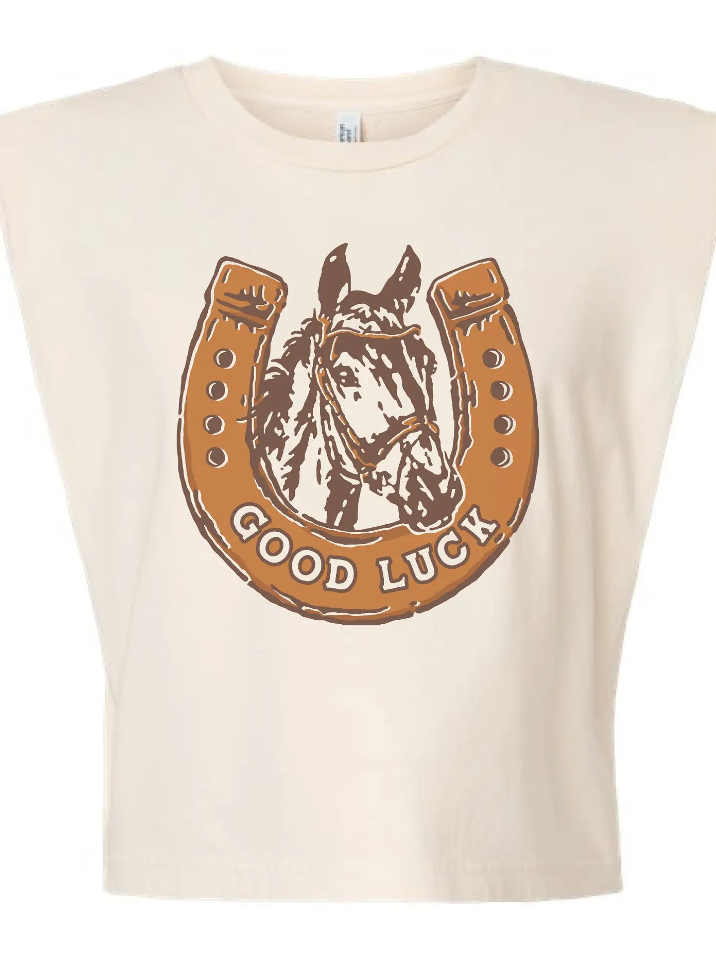 Good Luck Pony Muscle | Tee — view 4