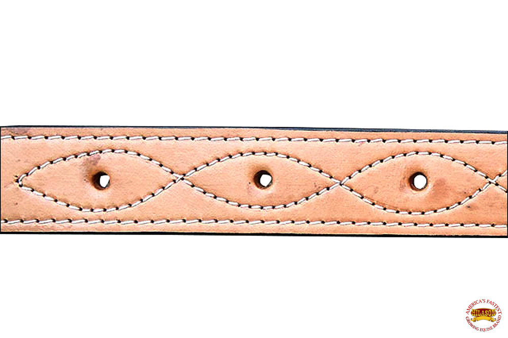 HILASON Leather Saddle Flank Cinch Off Billet Dark Brown | Straps Western for Saddles