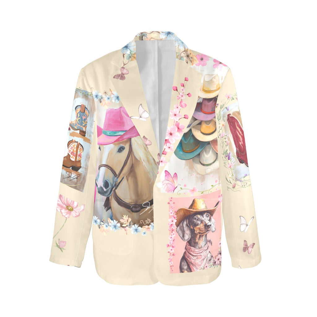Baha Ranch Danilo Painted Cowgirl Western Blazer by Baha Ranch Western Wear - product image 3