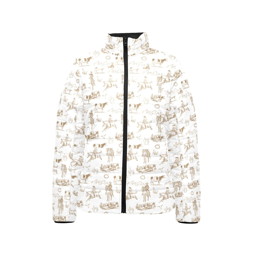 Ranch Life Women's Puffy Bomber Jacket by Baha Ranch Western Wear - product image 3